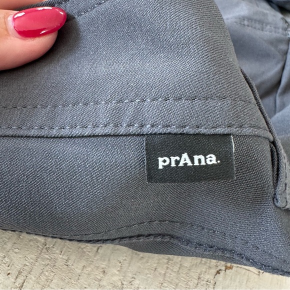 PrAna Halle Pant II NWT size 4 Tall Inseam Coal Grey Straight Leg - Picture 13 of 15